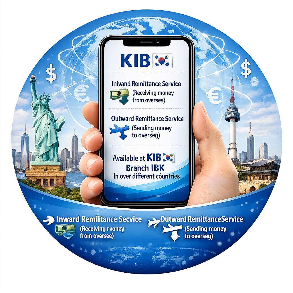 KIB International Remittance Service – inward and outward global transfers